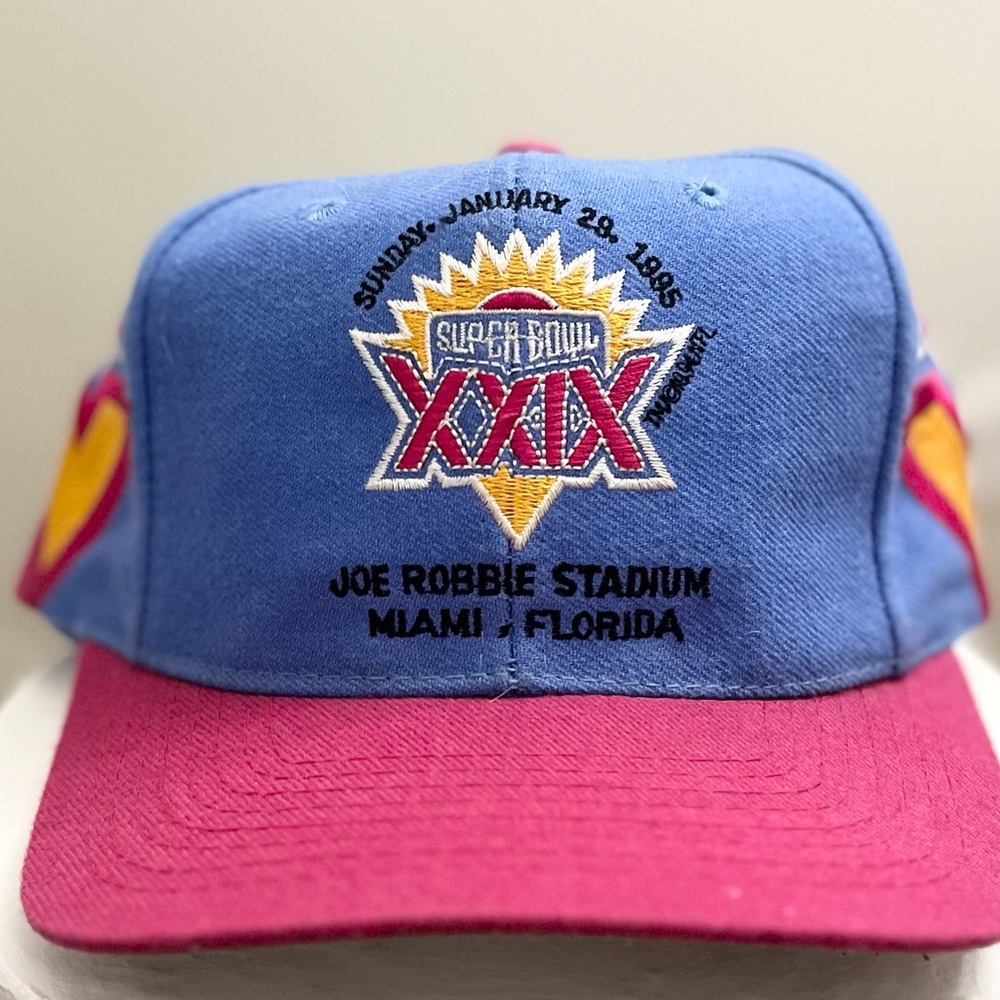 Vintage 1995 Super Bowl SnapBack hat